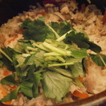 神保町 傳 - 25年2月　炊込みご飯　鴨筋肉