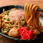 Rich sauce Yakisoba (stir-fried noodles)