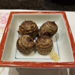 豆菜　板前割烹　入星 - 絹かつぎ。