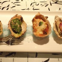 GINTO 池袋店 - 焼き牡蠣4種