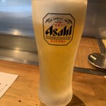 Mizushima Horumon - 生ビール中500円