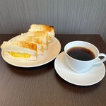 珈琲さや - だし巻き卵サンドモーニング