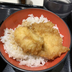 名代 富士そば - ミニいか天丼