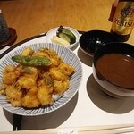 Tempura Yama No Ue - かき揚げ天丼