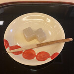 山玄茶 - 慈悲深く嬉しかった葛焼き。これぞ禅の世界です。