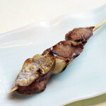 Pork tongue skewer