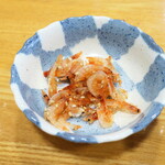 あおぞら - 桜えびの佃煮。甘辛くやさしい味付け、桜えびの持ち味が凝縮された名脇役