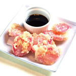 Red ginger Tempura