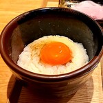 中華蕎麦 とみ田 - 比内地鶏TKG