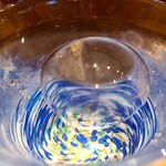 中華蕎麦 とみ田 - 丸い氷