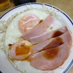 信濃路 - ハムエッグ