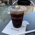 キーズカフェ クラッセ - アイス氷温熟成珈琲・ラージサイズです。（2022年４月）