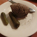 酒の大桝 - 自家製レバーペースト500円