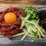 牛串・焼肉・ホルモン 麻布十番 10 - 国産牛のハツユッケ