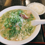 薩摩っ子ラーメン - 入り定ネギガバ