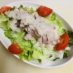 pork shabu-shabu salad