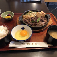荒井屋 本店 - すき焼き定食