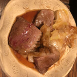 蕎麦小路 さわらび - 合鴨の陶板焼き