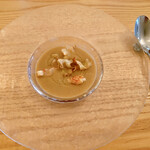 172389180 - 新玉ねぎとエビのスープ