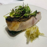 HAGI - ⑩【メバル、菜花】※
      ★  菜花のピューレ、キャベツのピクルス添え