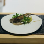 HAGI - ③【メヒカリ】※
      ★ 菊芋のピューレ、白菜のピクルス添え