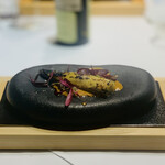 HAGI - ⑦【ホワイトアスパラ】※
      ★ 川俣軍鶏30kg煮込んだ出汁+生クリームのソース