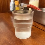 横浜家系ラーメン 三郷家 - 水。
