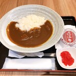 千成亭 - 近江牛カレーと近江牛ミンチカツ