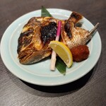 魚屋ひでぞう - 金目鯛のカブト焼き