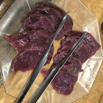 山里 - 鹿アミ焼定食の肉