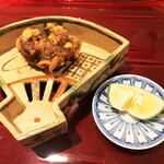 銀座 しのはら - スッポンの竜田揚げ