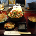 川崎漁港 - 真イワシ丼（本日のおすすめランチ）