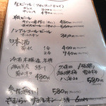 川崎漁港 - メニュー