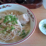 阿波・らーめん - すだちラーメン(大)600円