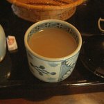 胡蝶庵 仙波 - 至福の蕎麦湯