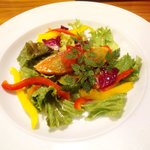 Tenerezza - 前菜（スモークサーモンのサラダ）