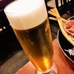 酒肴商店 アジト - ビール