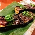 酒肴商店 アジト - 茄子田楽