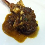 蓮華 - 夜コースのラム肉の美味しいのん(笑)