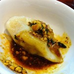 蓮華 - 夜コースの水餃子