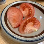 Hayafune Shokudou - 冷しトマト　¥100