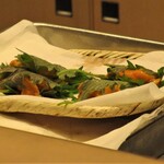 てんぷら 深町 - 調理前の雲丹