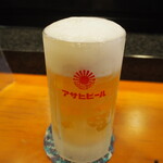 都寿し - 生ビール