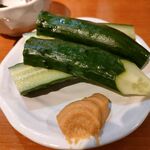 立ち飲み世界のこにし - 味噌きゅうり200円