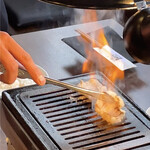 Yakinikubampakuerumo - お肉は基本的にスタッフが焼きます