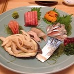 Sushidokoro Kan - 刺身の盛り合わせ