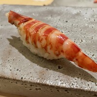 鮨 神楽 - 車海老握り