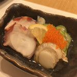 和食高山 - 魚貝の酢の物