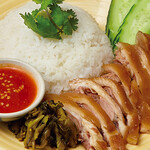 Khao ka moo (stewed pork leg rice)