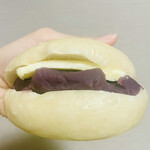 WAベーグル - 『紫芋&バターのデザートベーグルサンド』